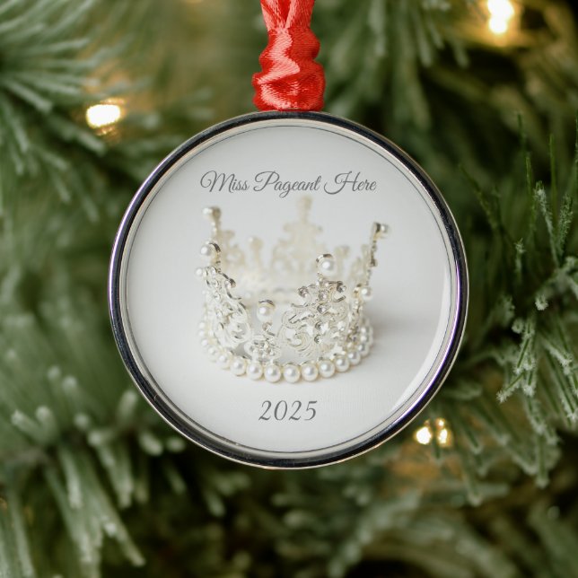 Crown Christmas Ornament (Baum)