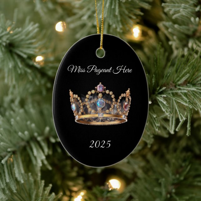 Crown Christmas Ornament (Baum)
