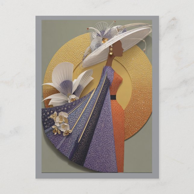 CROWN ELEGANCE #3 POSTKARTE (Vorderseite)