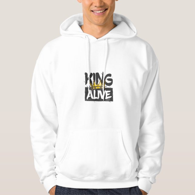 Crown Graphic Streetwear Sweatshirt für Männer (Vorderseite)