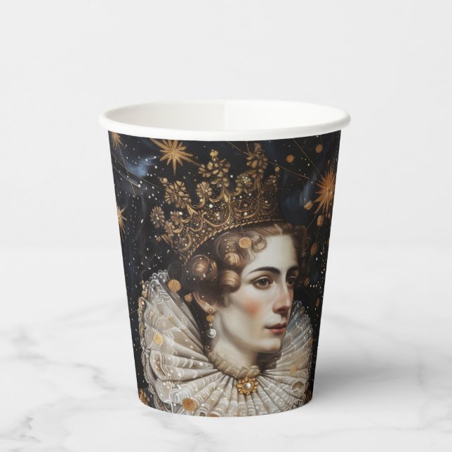 Crown Josephine - Papierstuben Größe 236 ml Papier Pappbecher (Links)
