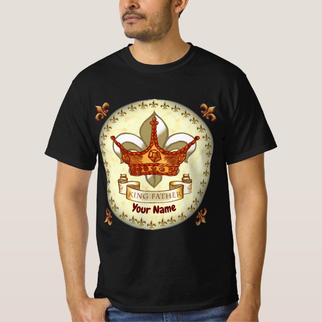 Crown King Father T - Shirt (Vorderseite)