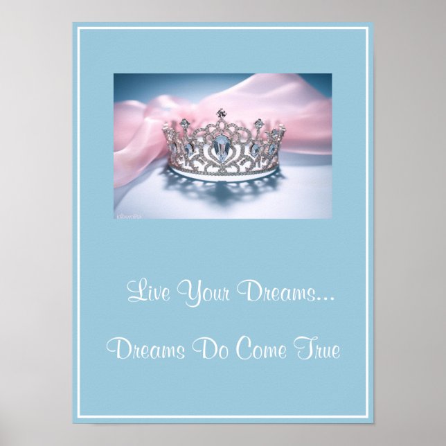 Crown Live Your Dreams Poster (Vorne)