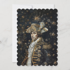 Crown Napoleon - Flacheinladung 12,7 cm x 17,8 cm Einladung
