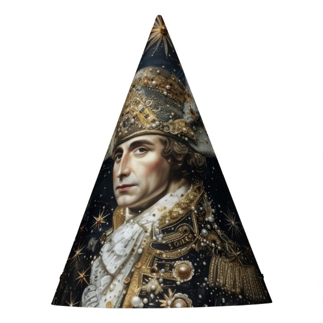 Crown Napoleon - Party Hat Partyhütchen (Vorderseite)