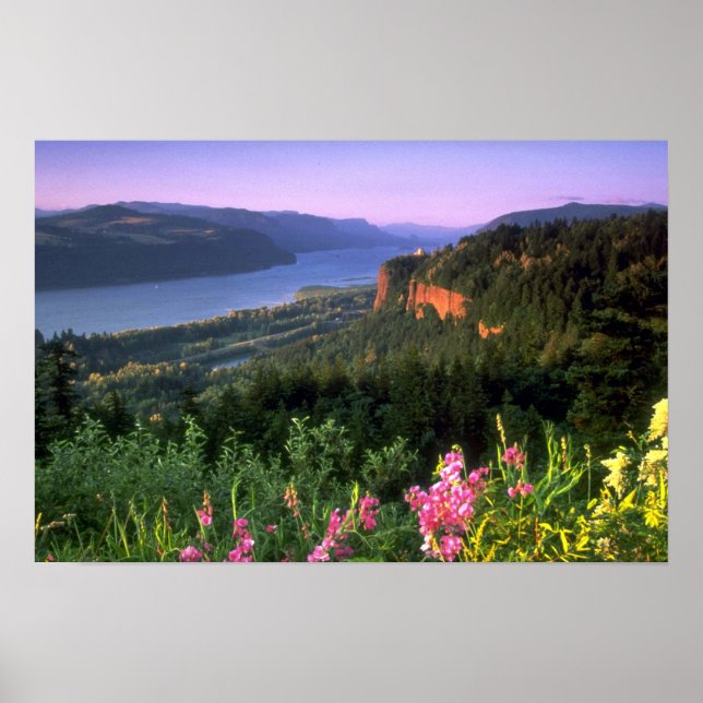 Crown Point, Columbia River Gorge, Oregon Poster (Vorne)