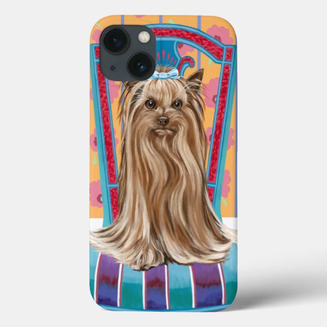 Crown Princess Yorkie Case-Mate iPhone Hülle (Rückseite)