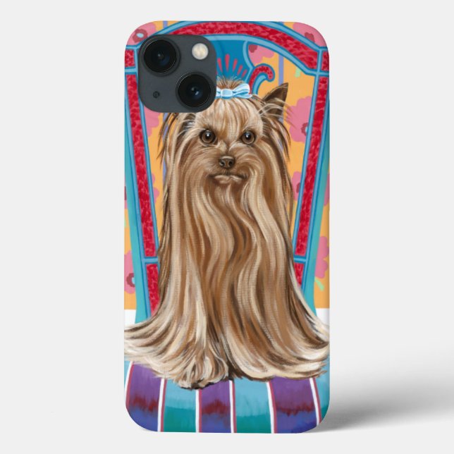 Crown Princess Yorkie Case-Mate iPhone Hülle (Rückseite)