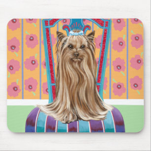 Crown Princess Yorkie Mousepad