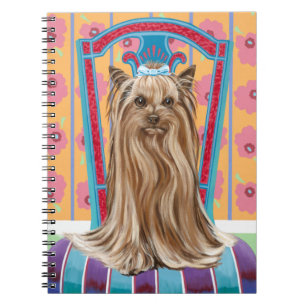 Crown Princess Yorkie Notizblock
