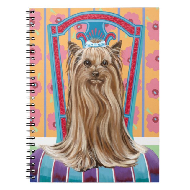 Crown Princess Yorkie Notizblock (Vorderseite)