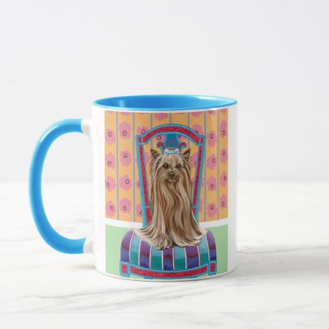 Crown Princess Yorkie Tasse (Links)