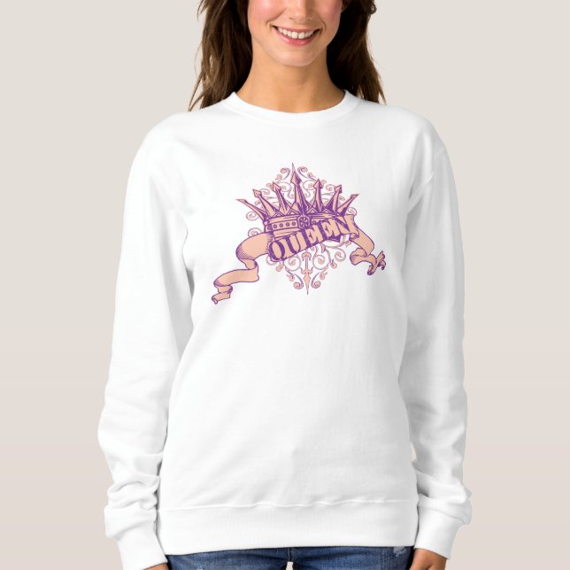 Crown Queen Sweatshirt (Vorderseite)