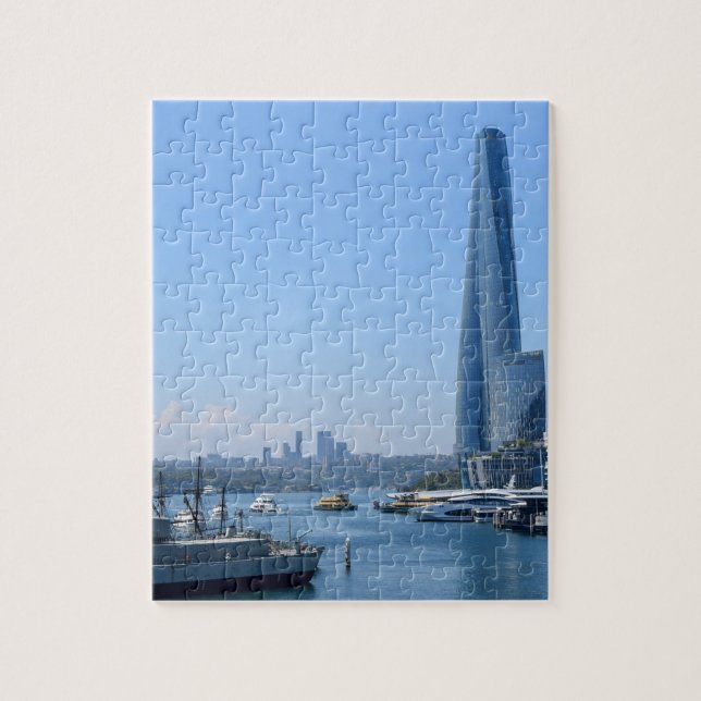 Crown Sydney in Australien Puzzle (Vertikal)