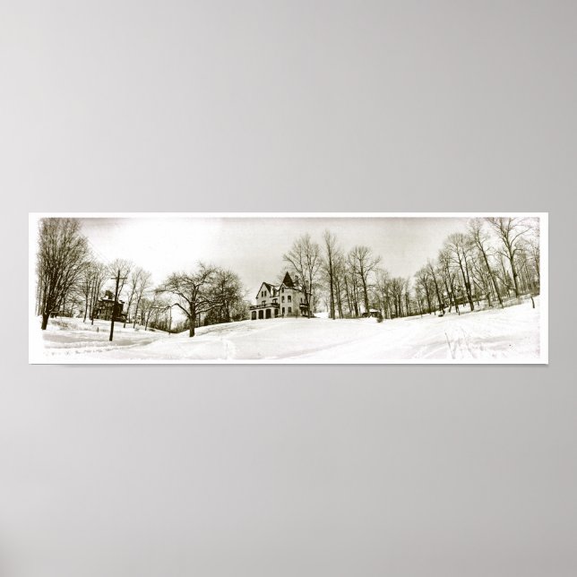 Crowndale - 37 Highland Kurz Hills NJ Panorama1 Poster (Vorne)