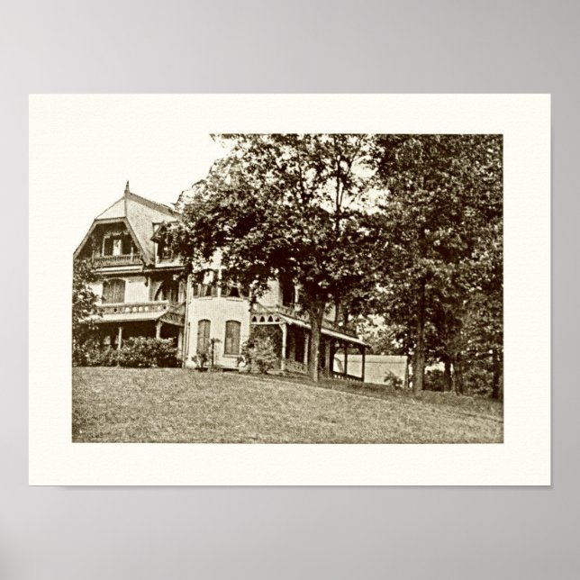 "Crowndale" in 37 Highland Ave, Kurz Hills NJ Poster (Vorne)