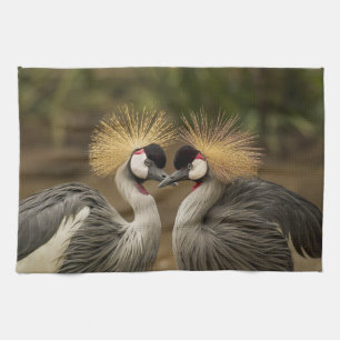 Crowned Crane Kitchen Handtücher