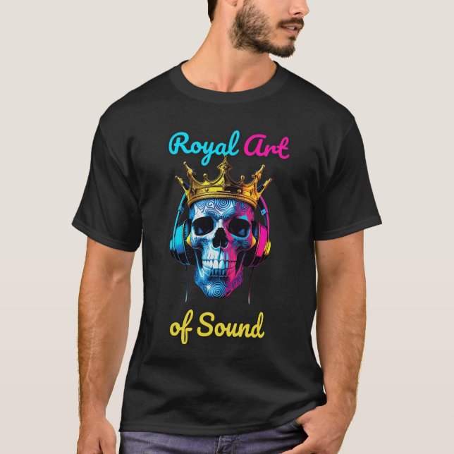 "Crowned in Sound" T-Shirt (Vorderseite)