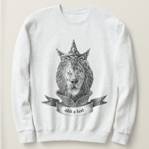 Crowned Royal Lion Sweatshirt