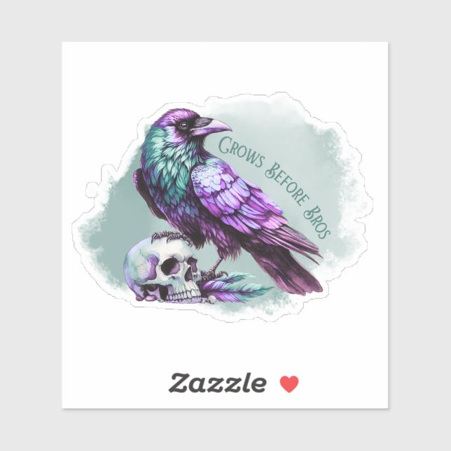 Crows Before Bros Aufkleber (Blatt)
