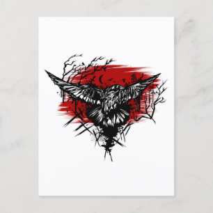 Crows Night Postkarte