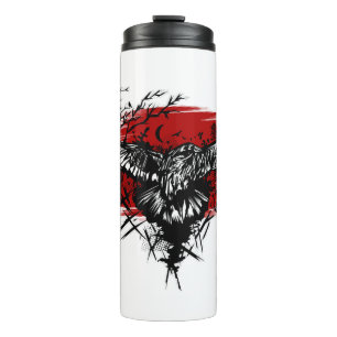 Crows Night Thermosbecher