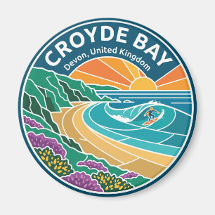 Croyde Bay Vereinigtes Königreich Magnet