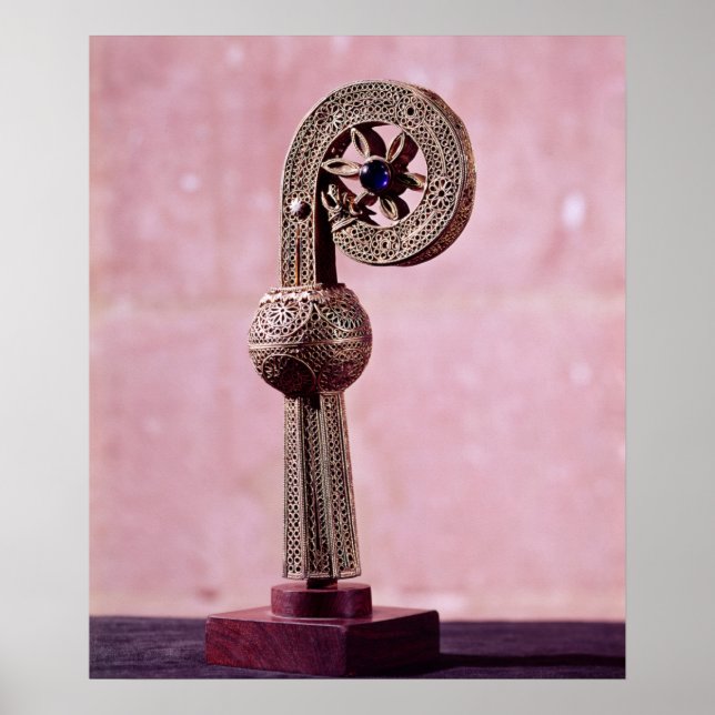 Crozier of St. Robert, c.1100 Poster (Vorne)