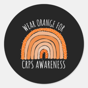 Crps Awareness Complex Regional Pain Syndrome Runder Aufkleber