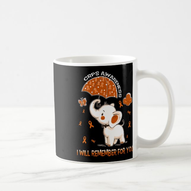 Crps Awareness Elephant 1 Kaffeetasse (Rechts)