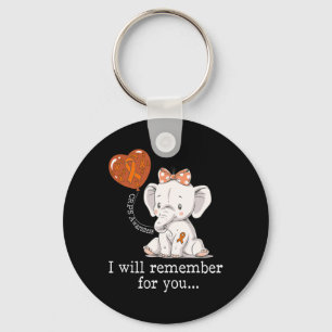 Crps Awareness Elephant Schlüsselanhänger