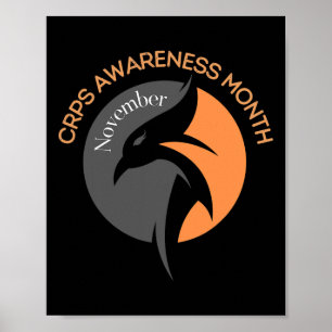 Crps Awareness - Komplexes regionales Schmerzsyndr Poster