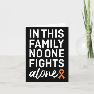 Crps Awareness Orange Ribbon Family Support Group Karte
