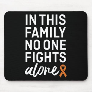 Crps Awareness Orange Ribbon Family Support Group Mousepad