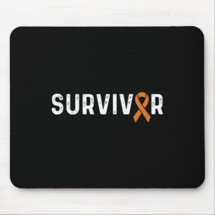 Crps Awareness Orange Ribbon Survivor Mousepad