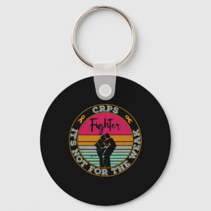 Crps Awareness Retro Kämpfer Krieger Idee Männer F Schlüsselanhänger