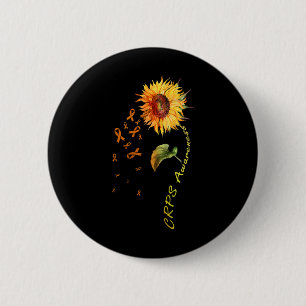 Crps Awareness Sonnenblumen T-Shirts Button