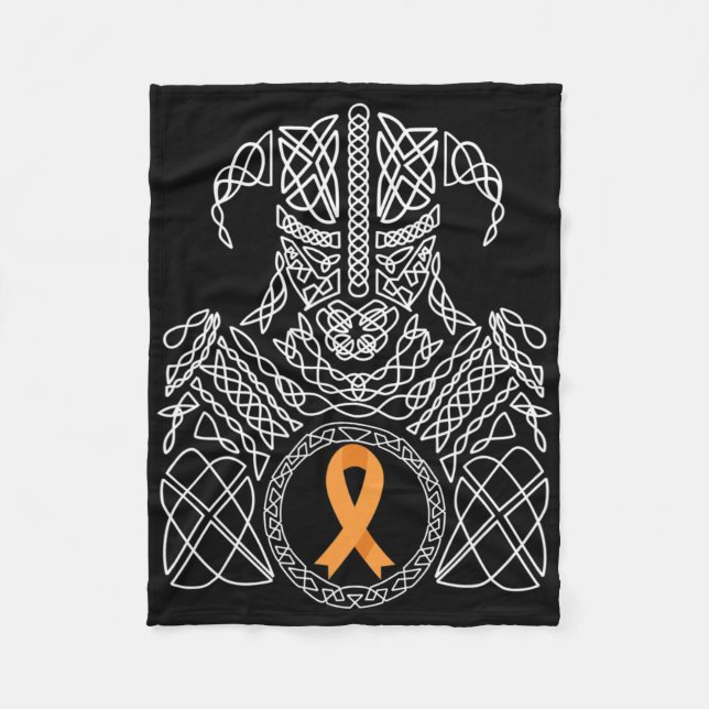 Crps Awareness Warrior - Frau Awareness Warrior Fleecedecke (Vorderseite)