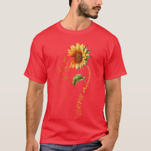 CRPS-Bewusstseinssonnenblumen-Junge T-Shirt