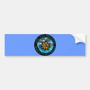 CRPS/RSD Welt des Feuer-u. Eis-Autoaufklebers Autoaufkleber