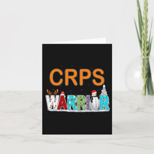 Crps Warrior Awareness Karte (Vorderseite)