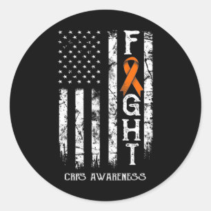 Crps Warrior US Flag Rsd Crps Bewusstsein Runder Aufkleber