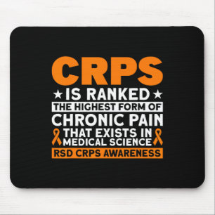 Crps wird als das höchste Schmerz Rsd Crps-Bewusst Mousepad