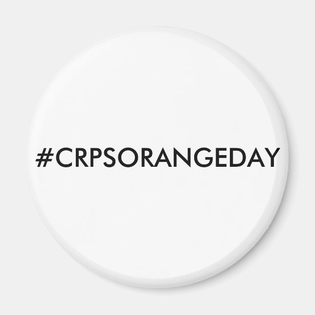 #CRPSORANGEDAY Magnet (Vorne)