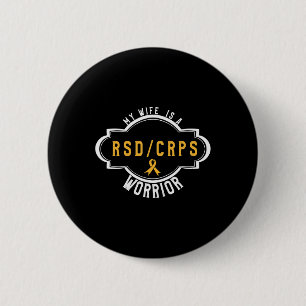 Crpsrsd Awareness Orange Ribbon T-Shirt Geschenk f Button