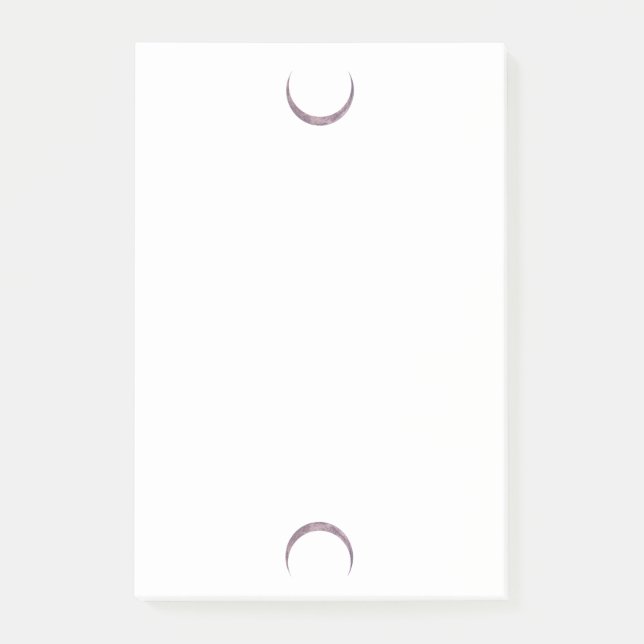 Crsecent Moon Post-It-Notes Post-it Klebezettel (Vorderseite)
