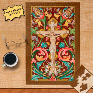 Crucied Jesus Lenten Puzzle
