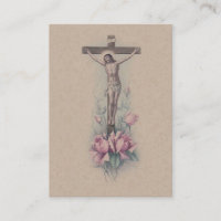 Crucified rosa Rosen Christus " IHRE QUER" heilige