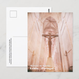 Crucifix hinter dem Altar des Klosters Batalha Postkarte