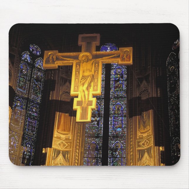Crucifix über dem Hochaltar im Santa Maria delle Mousepad (Vorne)